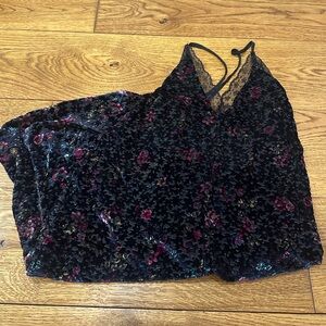 Aqua Vevet Mini Dress